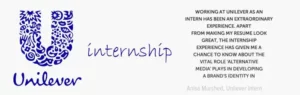 Unilever-Internship-Program