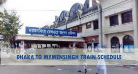 Dhaka to Mymensingh Train Schedule