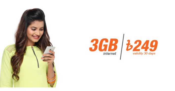 Banglalink 3 GB Internet offer