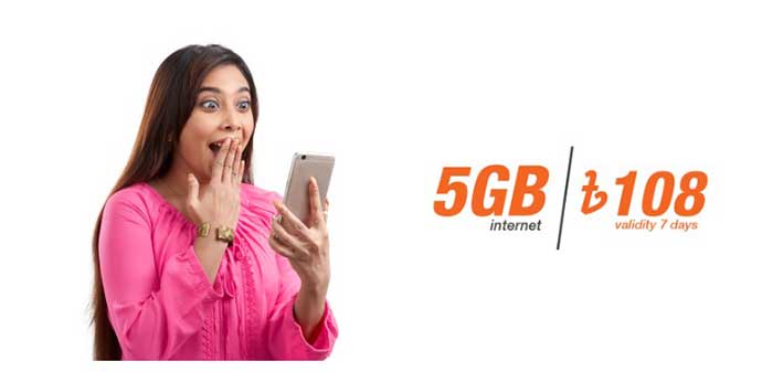 Banglalink 5 GB Internet offer