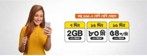 Banglalink Bondho Sim offer