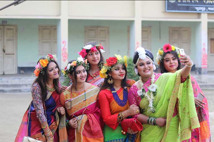 Pahela Falgun Celebration in Bangladesh