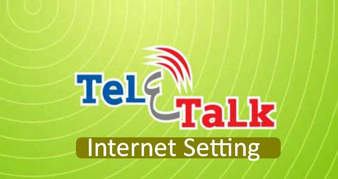 Teletalk Internet Settings