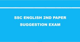 SSC English 2nd Paper Suggesion