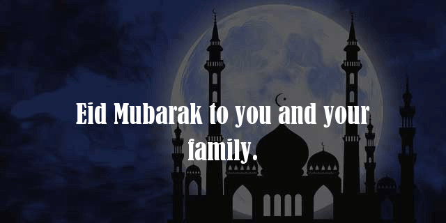 Eid Mubarak Message Free Quotes Image