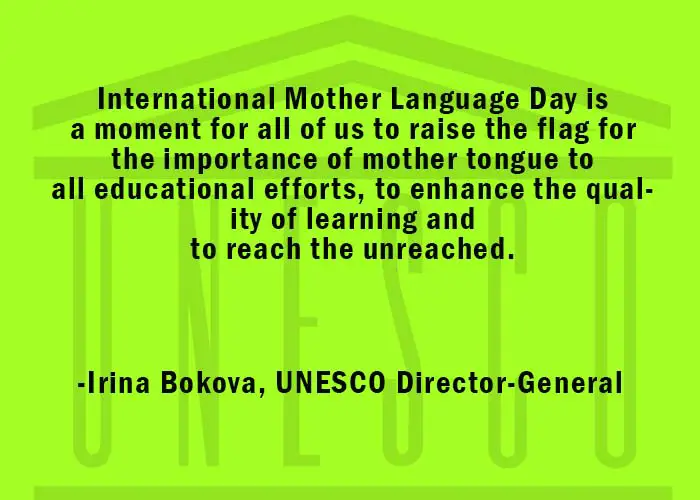 quotes on importance of mother tongue